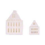 C&F Home Ceramic White House Figurines - Set of 2
