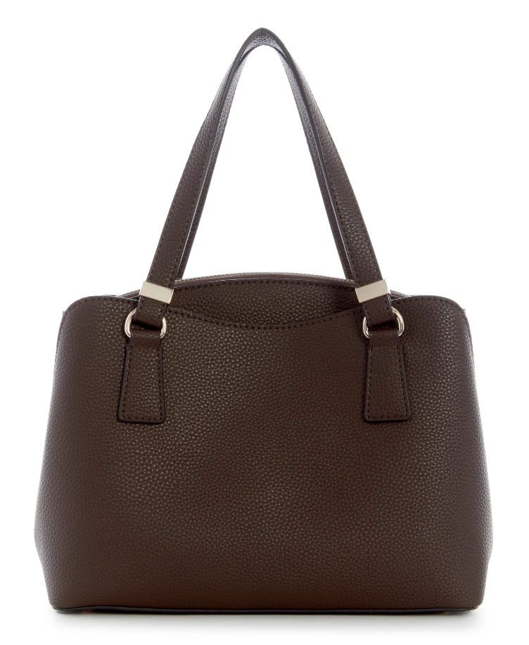 新品同様 GUESS 2way ショルダーバッグ レザー ブラウン チャーム付き Guess Factory Reinee Mini Double-Zip Crossbody | ShopSimon