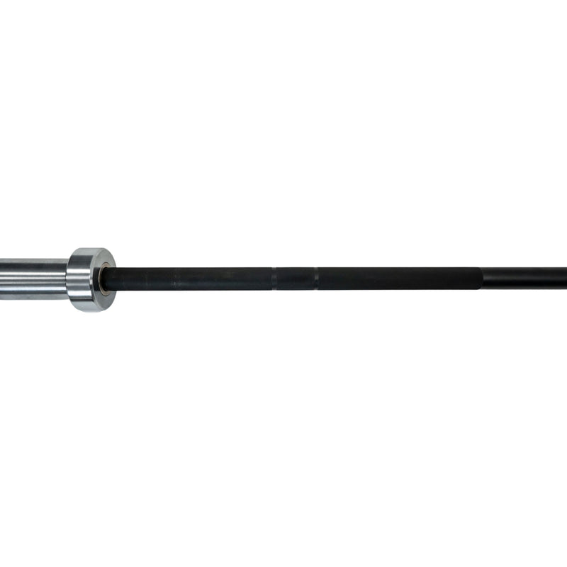 TRU GRIT 45 lbs. Black Zinc Barbell