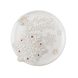 C&F Home Scandi Snowflake Plate