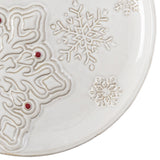 C&F Home Scandi Snowflake Plate