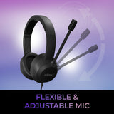 Adesso Xtream P7 AI Copilot Wired Headset with Microphone