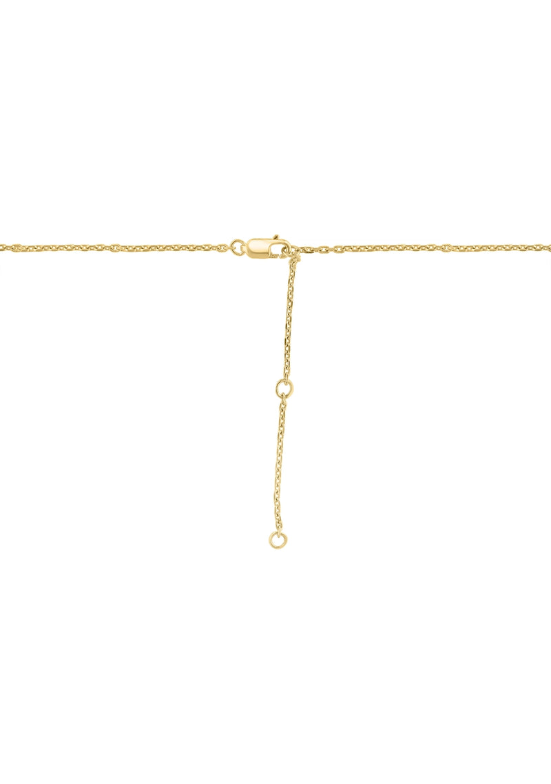 Effy 925 Sterling Silver & 14K Yellow Gold Diamond Necklace