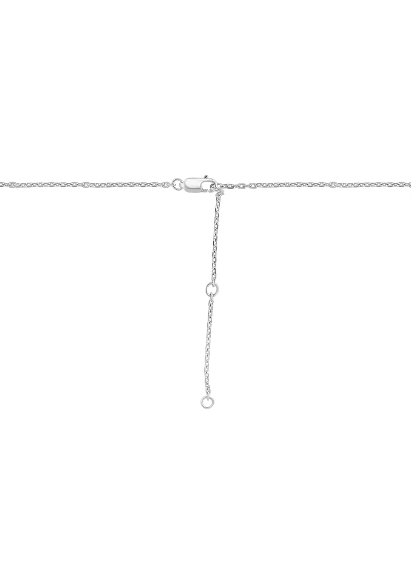 Effy 925 Sterling Silver Diamond Station Necklace