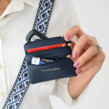 Save The Girls Clip & Go Strap w/Zippered XOXO Pouch Lanyard
