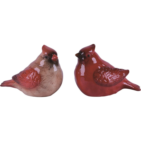 Transpac Dolomite Cardinal Figurine
