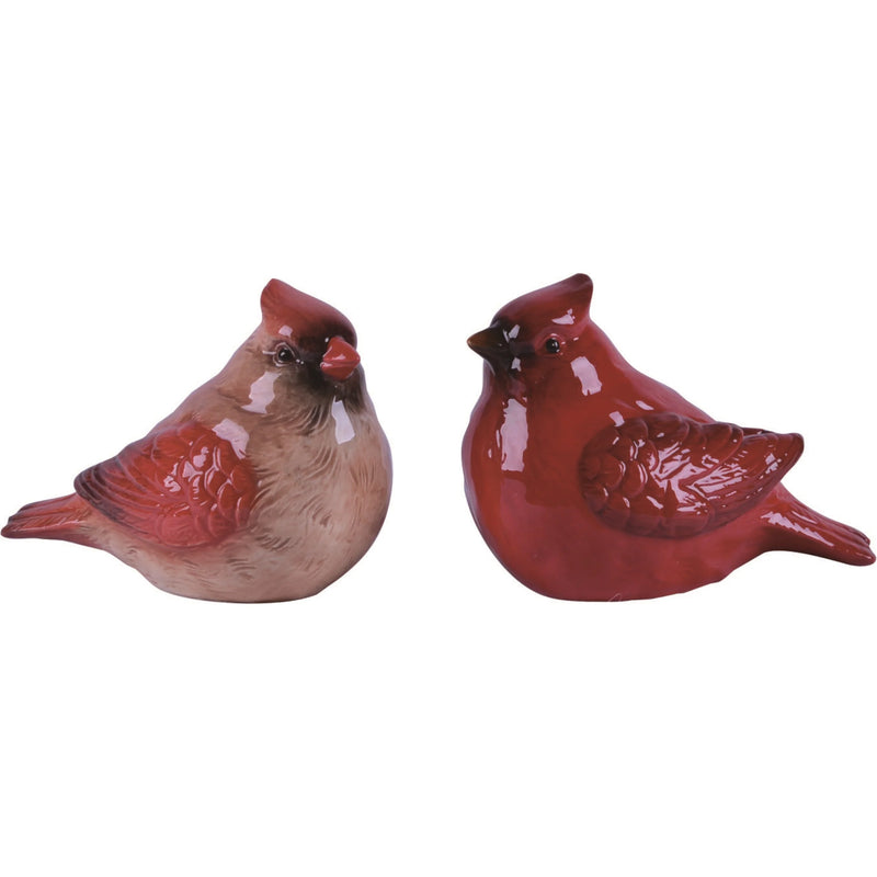 Transpac Dolomite Cardinal Figurine