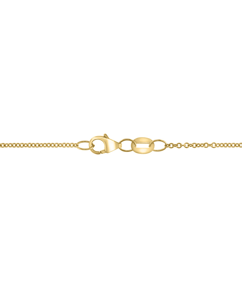 Effy 14K Yellow Gold Emerald Pendant Necklace