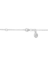 Effy 14K White Gold Diamond & Sapphire Pendant Necklace