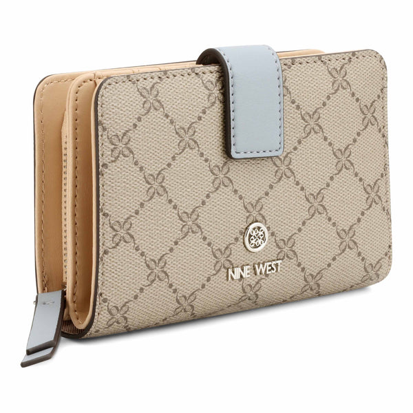 Nine West Lockup 9S French Wallet