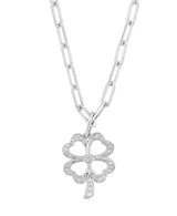 Effy 925 Sterling Silver Diamond Pendant Necklace