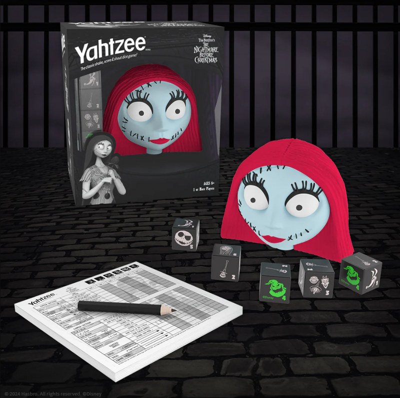 The OP Games YAHTZEE: Disney The Nightmare Before Christmas Sally