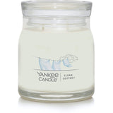 Yankee Candle Signature Medium Jar Candle - Clean Cotton