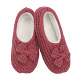 Snoozies Crochet Rib Slipper