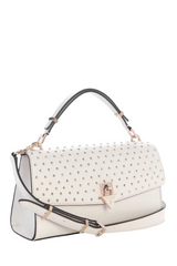 GUESS Liza Suede Shoulder Handbag