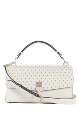 GUESS Liza Suede Shoulder Handbag