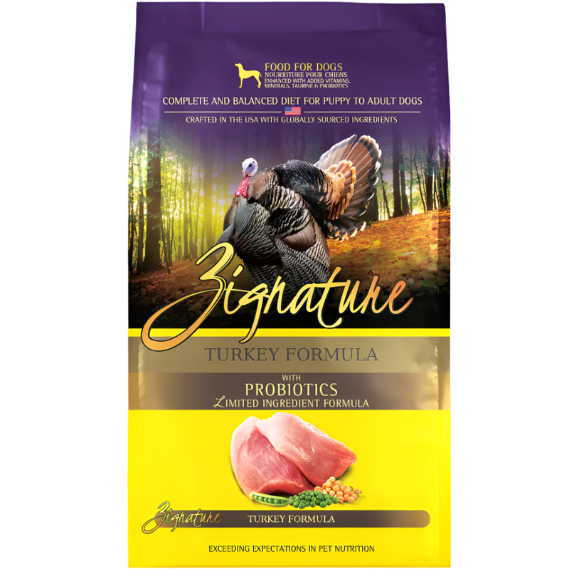 Zignature Turkey Formula Dry Dog Food - 4 lbs.