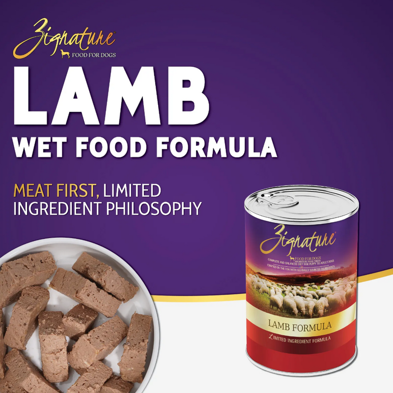 Zignature Lamb Formula Wet Dog Food - 13 oz.