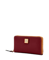 Dooney & Bourke Pebble Grain Large Zip Around Wristlet