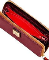 Dooney & Bourke Pebble Grain Large Zip Around Wristlet