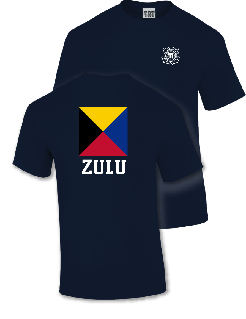 Coast Guard Zulu Short Sleeve T-Shirt