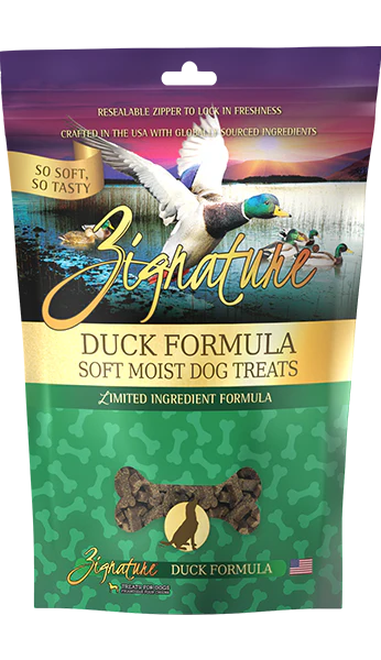 Zignature Duck Soft Moist Dog Treats - 4 oz.