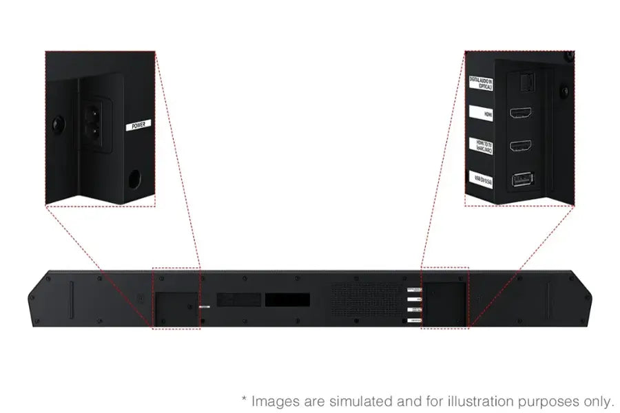 Samsung Q-series ATMOS 3.1.2 Ch Soundbar with Subwoofer