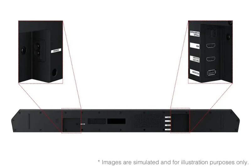 Samsung Q-series ATMOS 3.1.2 Ch Soundbar with Subwoofer