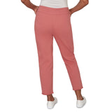 Alfred Dunner Womens Rosewood Super Stretch Ankle Jeans