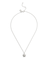 COACH Silver Pavé Star Necklace & Earrings Boxed Jewelry Set