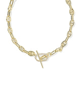 Kendra Scott Elisa Toggle Gold Link & Chain Necklace