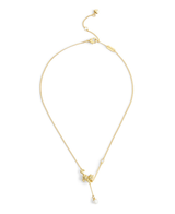 COACH Cat Pearl Pendant Necklace