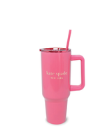 Kate Spade Pink Stainless Steel 40 Oz. Tumbler