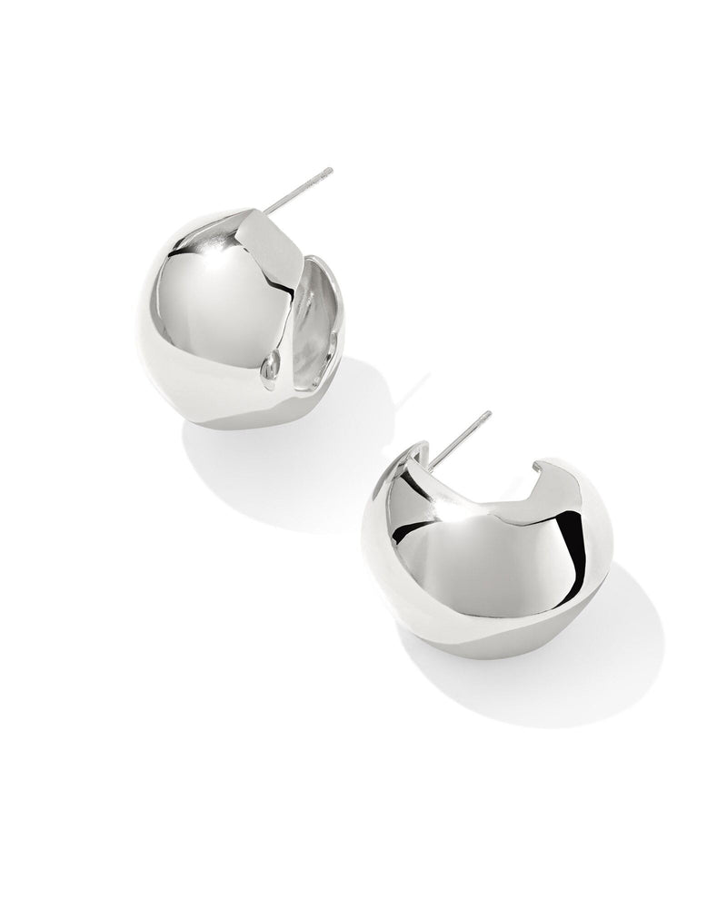 Kendra Scott Kaitlin Silver Hoop Earrings