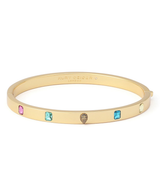 Kurt Geiger Multi-Color Crystal Eagle Hinged Bangle Bracelet