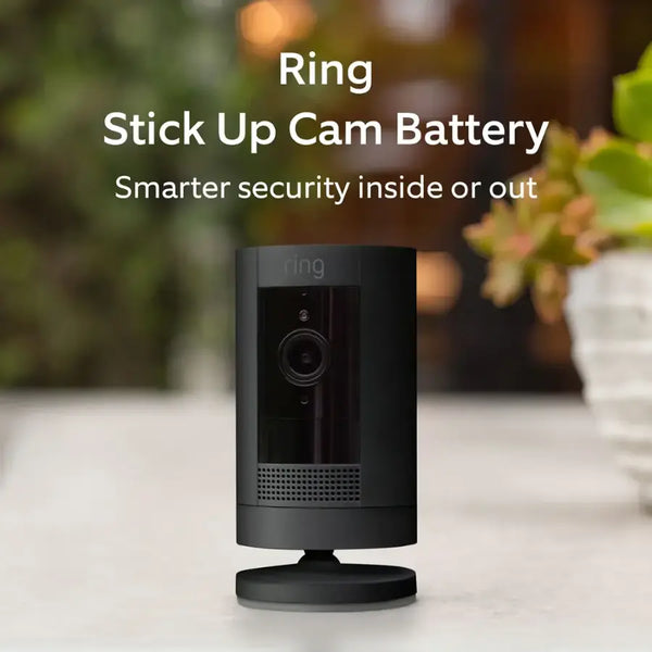 Ring Stick Up Indoor/Outdoor Wire Free 1080p Security Camera
