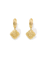 Kendra Scott Lilly Gold Huggie Earrings