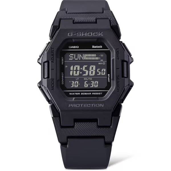 Casio Mens GDB500-1 G-SHOCK Bluetooth Digital Watch