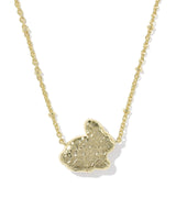 Kendra Scott Bunny Gold Short Pendant Necklace