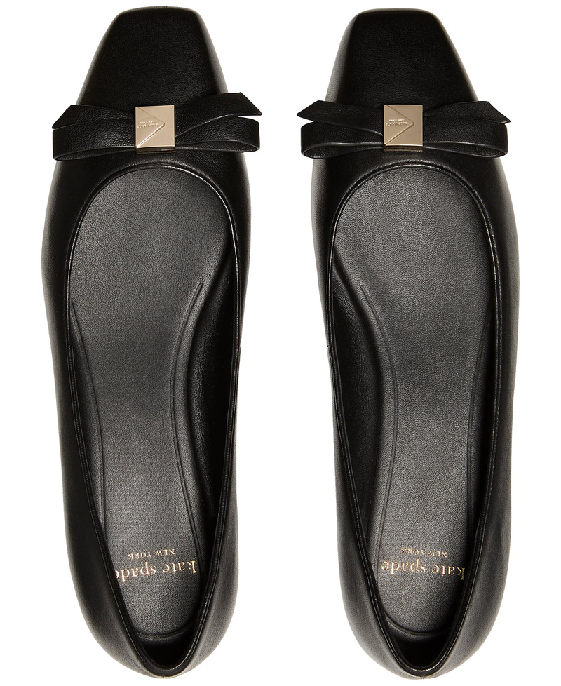Kate Spade Womens Deco Bow Flats