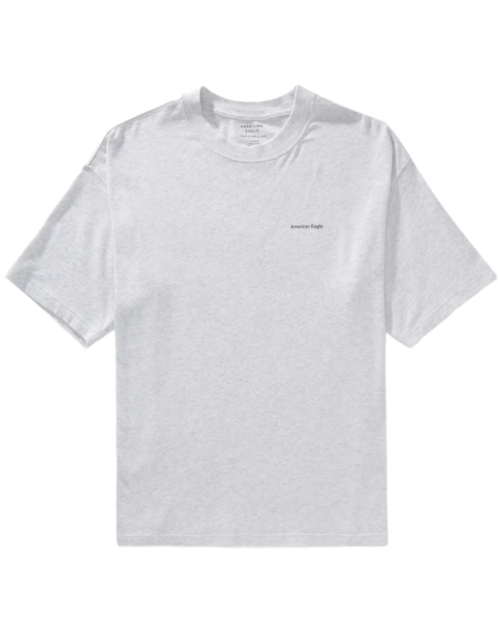 American Eagle Mens AE Boxy Oversized Logo Graphic Short Sleeve T-Shirt