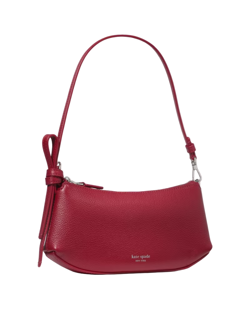 Kate Spade Loop Leather Pouchette Shoulder Handbag