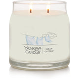 Yankee Candle Signature Medium Jar Candle - Clean Cotton