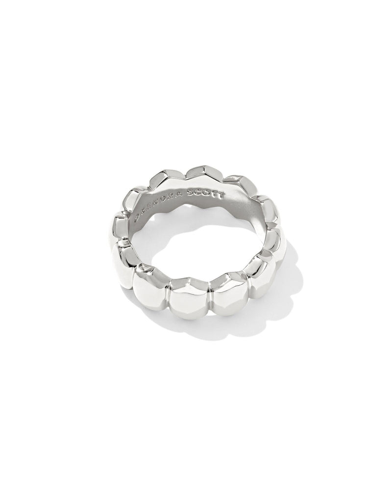 Kendra Scott Kaitlin Silver Band Ring - Size 7