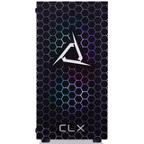 CLX SET Gaming Desktop - Intel Core i3 10100F 3.6GHz 4-Core Processor, 8GB DDR4 Memory, GeForce RTX 3050 8GB GDDR6 Graphics, 500GB M.2 NVMe SSD, WiFi, Black CLX Edition Spear MicroATX Tower RGB Fans, Windows 11 Home 64-bit