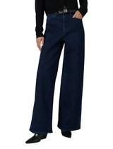 Joe's Jeans Womens Mia Petite High Rise Wide Leg Jeans