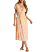 Billabong Womens Picnic Date Midi Dress