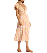Billabong Womens Picnic Date Midi Dress