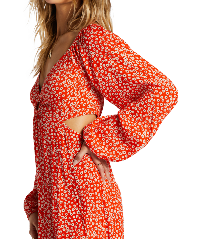 last call maxi dresses Last Call - Women's Orange Maxi Dress