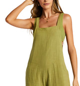 Billabong Womens Pacific Time Strappy Jumpsuit